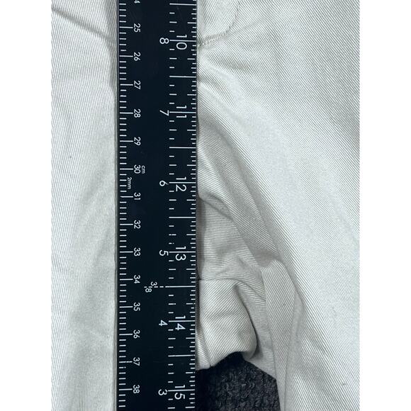 Natural Reflections Straight Casual Pants Womens Size 16 Stone Flat Front - Picture 9 of 9